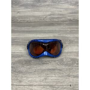 Vintage Alpina Blue Anti Fog Ski Snowboard Goggles Made In Germany